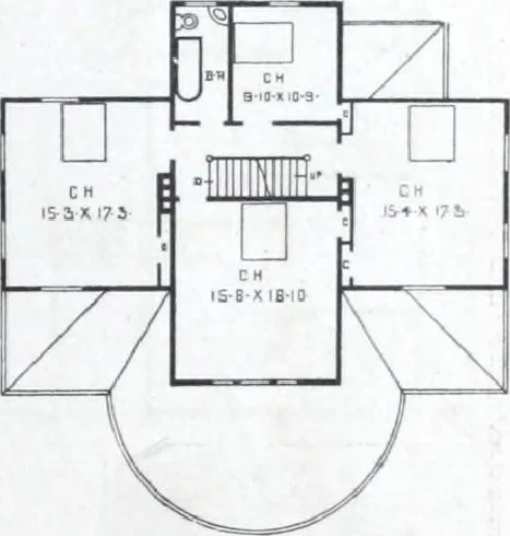 An illustration from Artistic homes / Herbert C. Chivers, architect., 1905, leaf 102