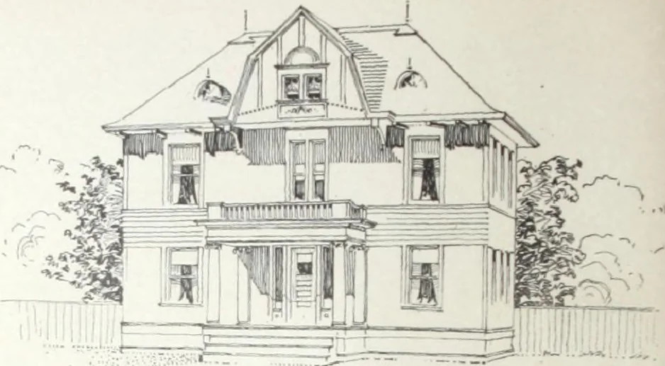 An illustration from Artistic homes / Herbert C. Chivers, architect., 1905, leaf 103