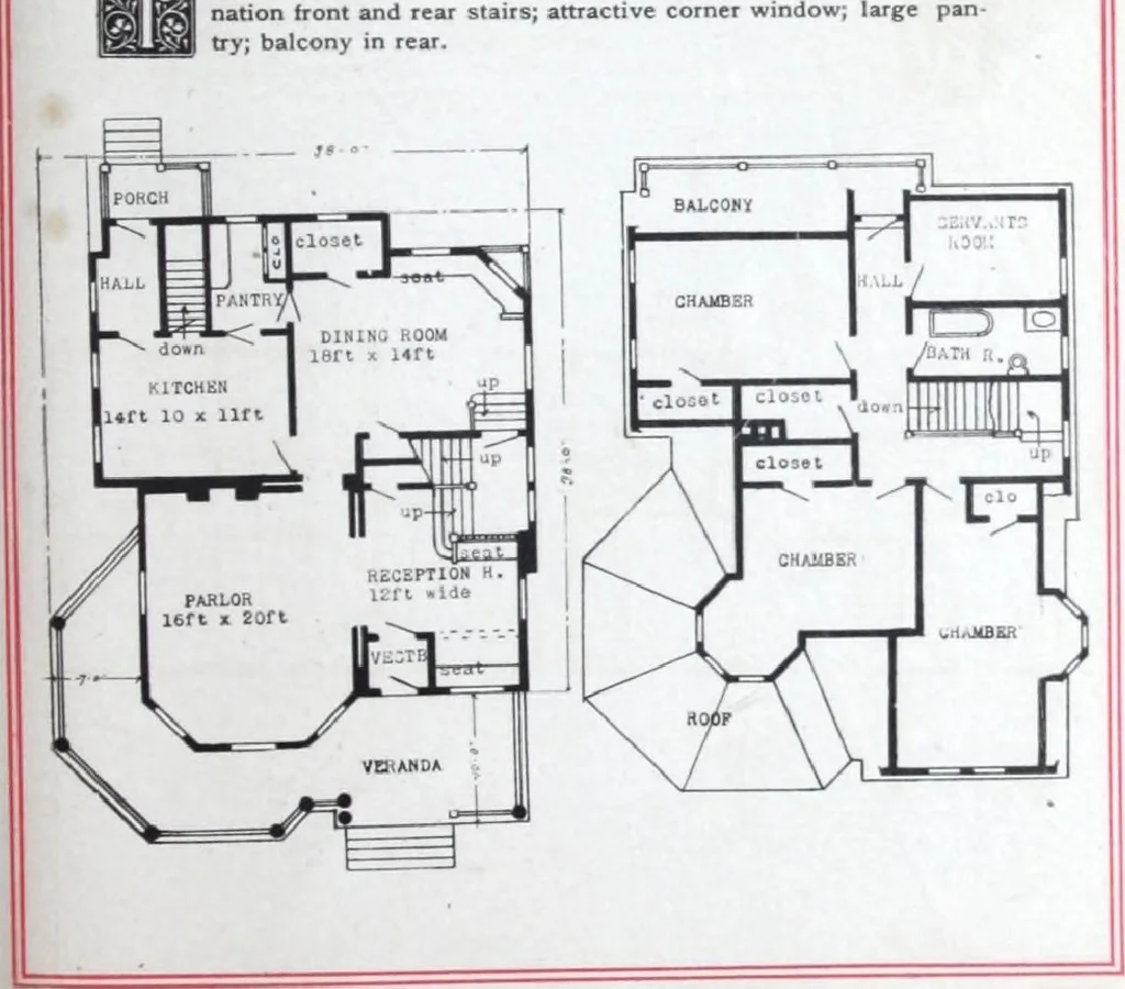 An illustration from Artistic homes / Herbert C. Chivers, architect., 1905, leaf 104