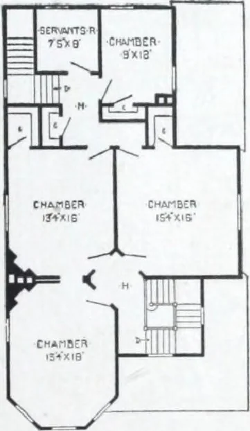 An illustration from Artistic homes / Herbert C. Chivers, architect., 1905, leaf 106