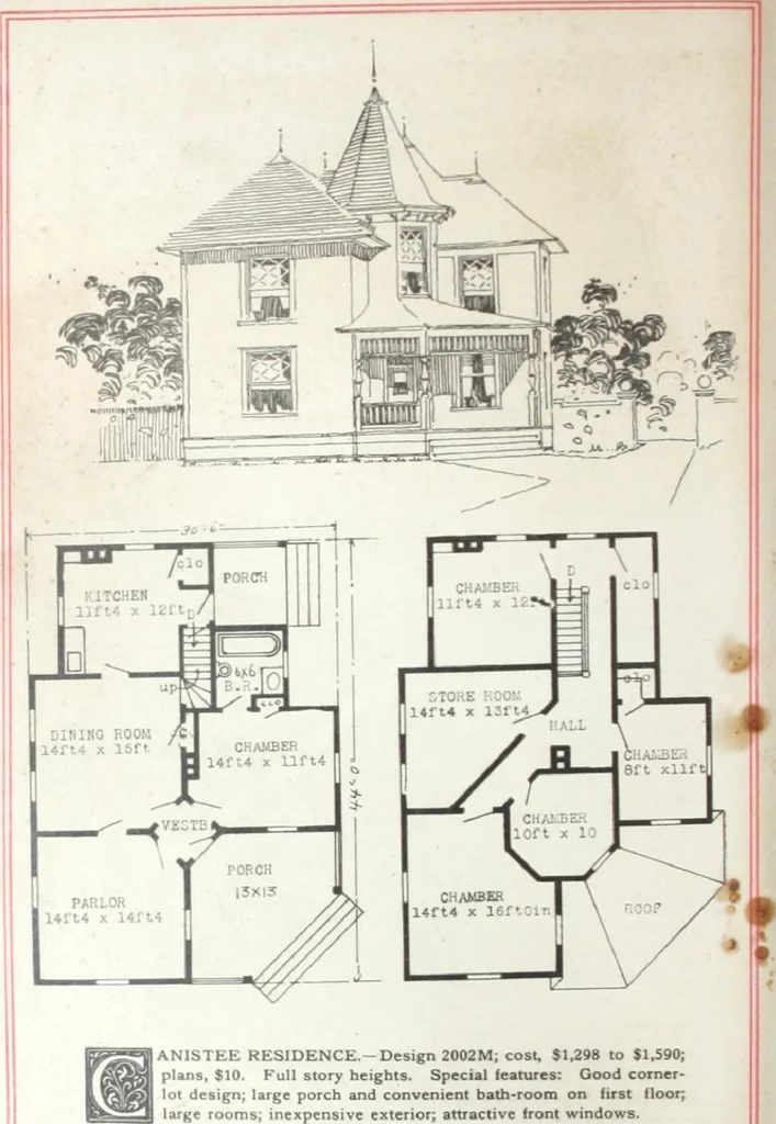 An illustration from Artistic homes / Herbert C. Chivers, architect., 1905, leaf 109