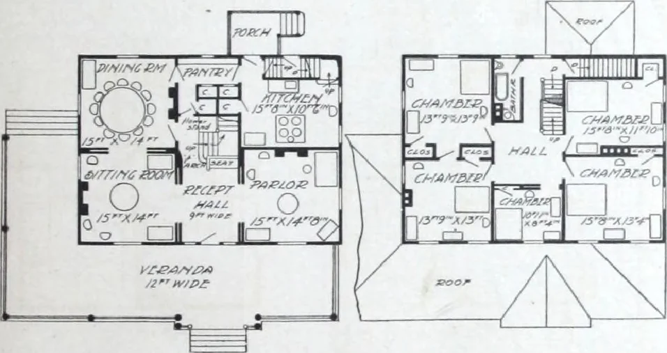 An illustration from Artistic homes / Herbert C. Chivers, architect., 1905, leaf 112