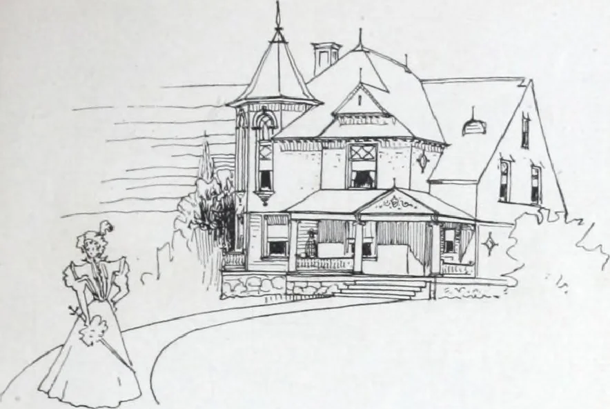 An illustration from Artistic homes / Herbert C. Chivers, architect., 1905, leaf 114