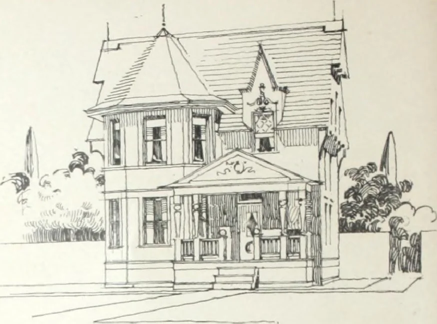 An illustration from Artistic homes / Herbert C. Chivers, architect., 1905, leaf 115