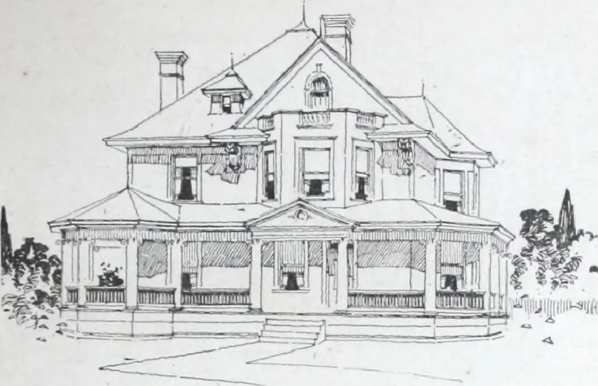 An illustration from Artistic homes / Herbert C. Chivers, architect., 1905, leaf 116