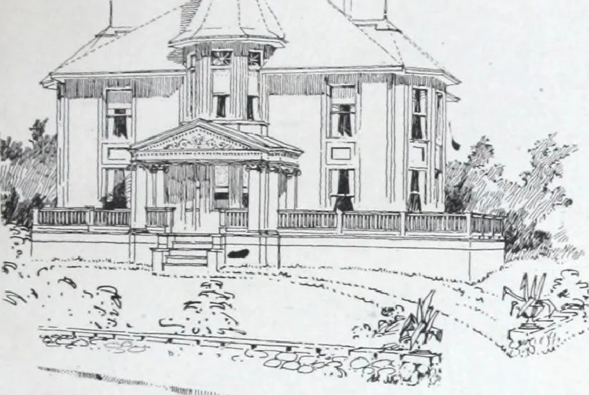 An illustration from Artistic homes / Herbert C. Chivers, architect., 1905, leaf 120