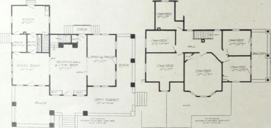 An illustration from Artistic homes / Herbert C. Chivers, architect., 1905, leaf 121