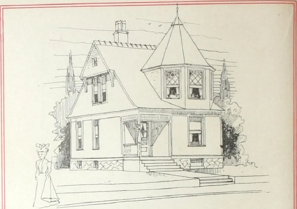 An illustration from Artistic homes / Herbert C. Chivers, architect., 1905, leaf 125