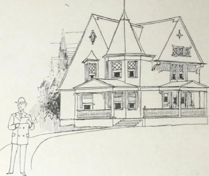 An illustration from Artistic homes / Herbert C. Chivers, architect., 1905, leaf 131