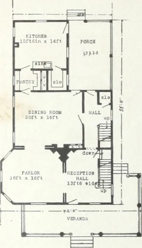 An illustration from Artistic homes / Herbert C. Chivers, architect., 1905, leaf 135
