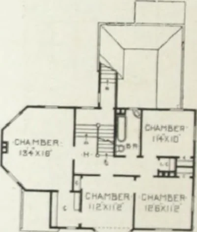 An illustration from Artistic homes / Herbert C. Chivers, architect., 1905, leaf 137
