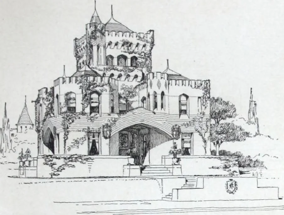 An illustration from Artistic homes / Herbert C. Chivers, architect., 1905, leaf 138
