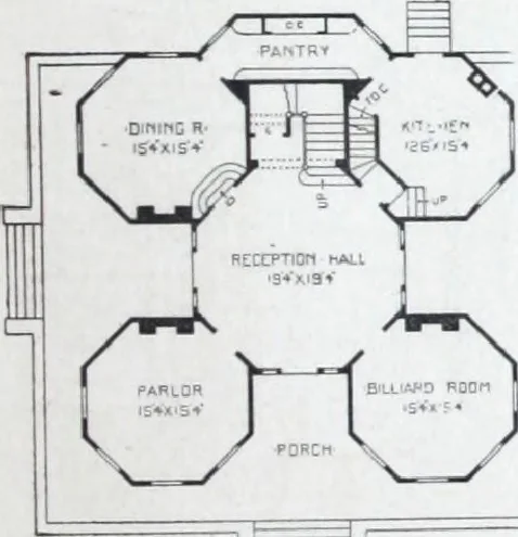 An illustration from Artistic homes / Herbert C. Chivers, architect., 1905, leaf 138
