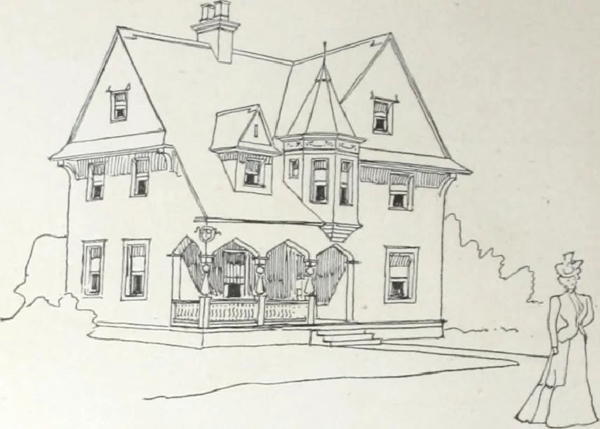 An illustration from Artistic homes / Herbert C. Chivers, architect., 1905, leaf 139