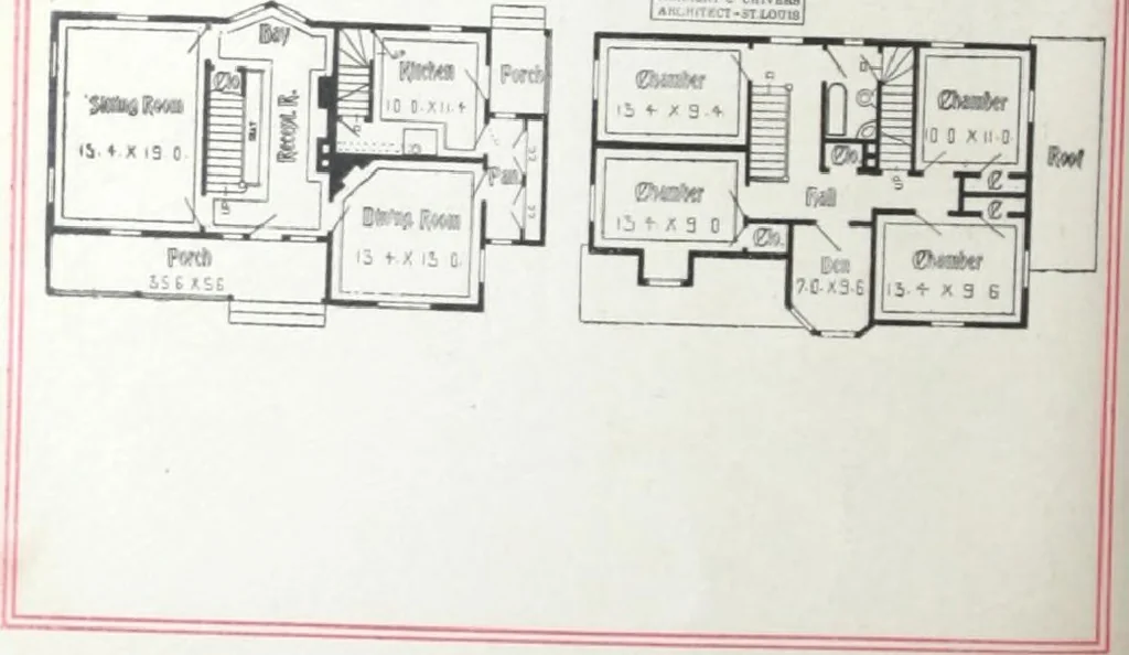 An illustration from Artistic homes / Herbert C. Chivers, architect., 1905, leaf 139