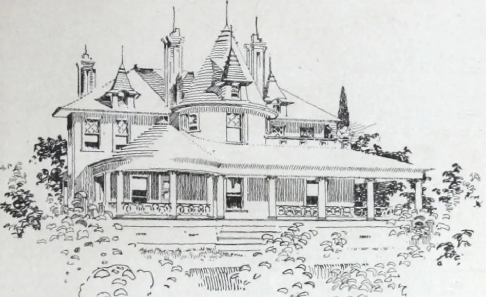 An illustration from Artistic homes / Herbert C. Chivers, architect., 1905, leaf 142
