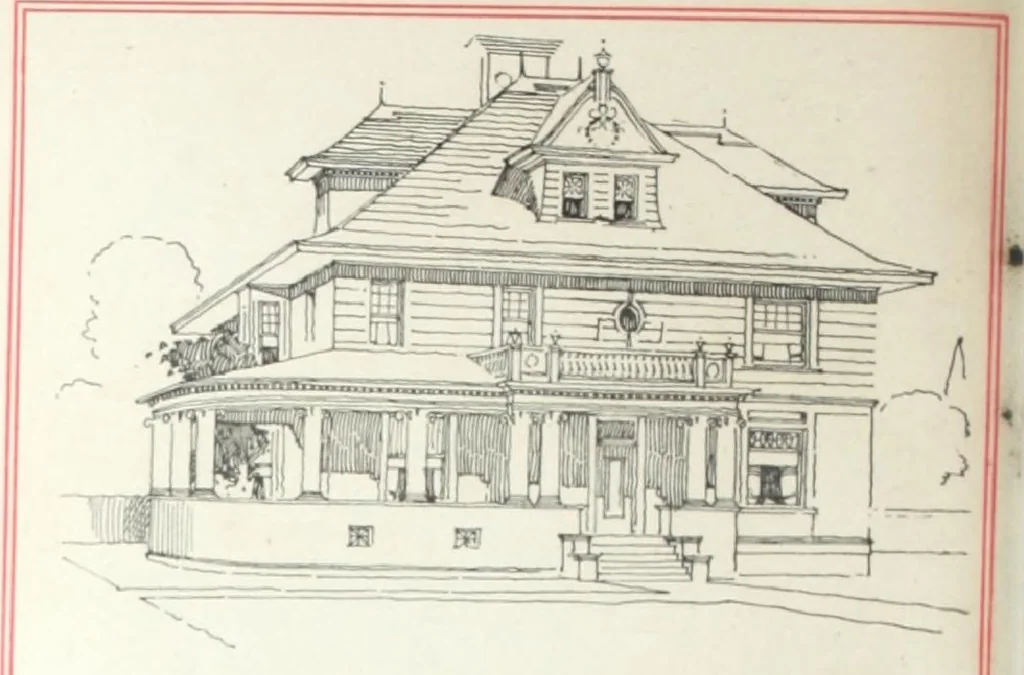 An illustration from Artistic homes / Herbert C. Chivers, architect., 1905, leaf 145
