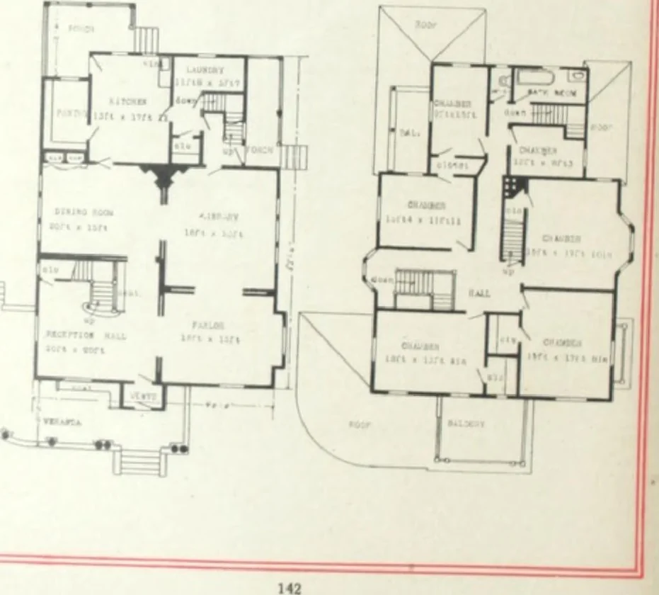 An illustration from Artistic homes / Herbert C. Chivers, architect., 1905, leaf 145
