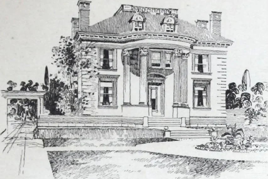 An illustration from Artistic homes / Herbert C. Chivers, architect., 1905, leaf 146