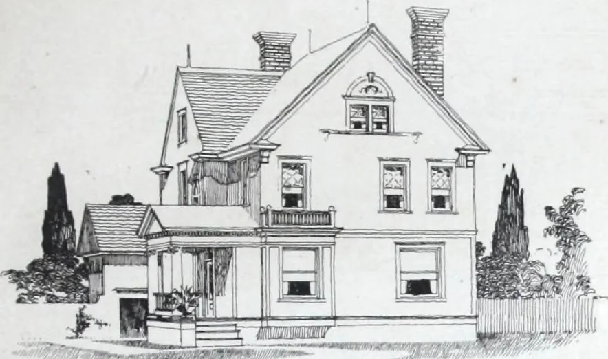 An illustration from Artistic homes / Herbert C. Chivers, architect., 1905, leaf 150