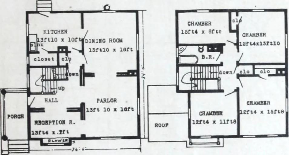 An illustration from Artistic homes / Herbert C. Chivers, architect., 1905, leaf 150