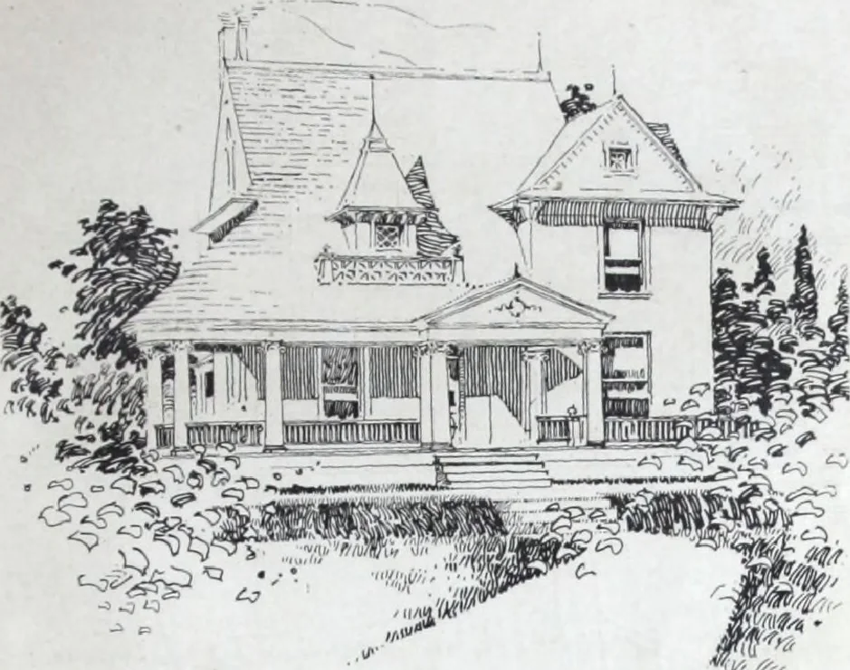 An illustration from Artistic homes / Herbert C. Chivers, architect., 1905, leaf 152