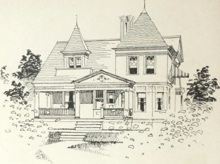 An illustration from Artistic homes / Herbert C. Chivers, architect., 1905, leaf 153