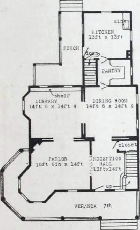 An illustration from Artistic homes / Herbert C. Chivers, architect., 1905, leaf 154