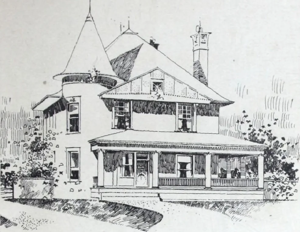 An illustration from Artistic homes / Herbert C. Chivers, architect., 1905, leaf 156