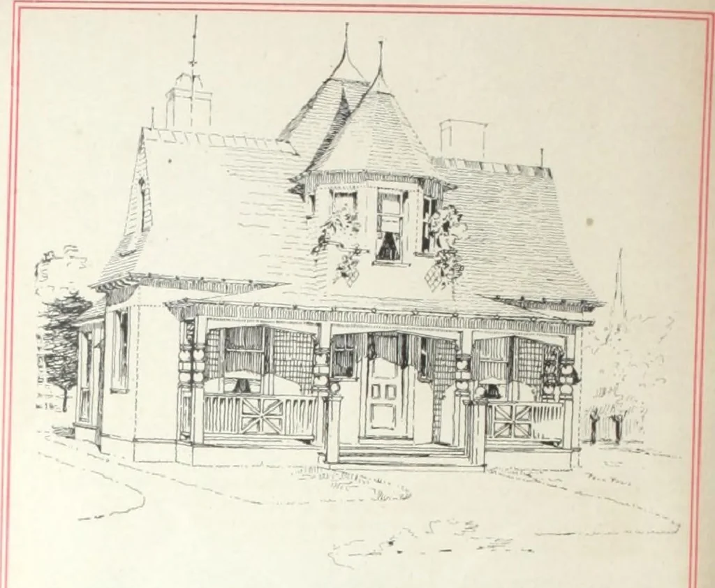 An illustration from Artistic homes / Herbert C. Chivers, architect., 1905, leaf 157