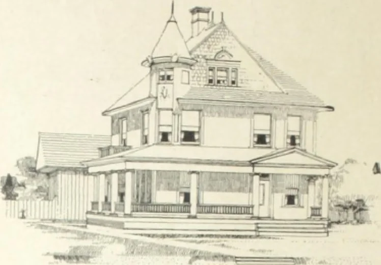 An illustration from Artistic homes / Herbert C. Chivers, architect., 1905, leaf 159