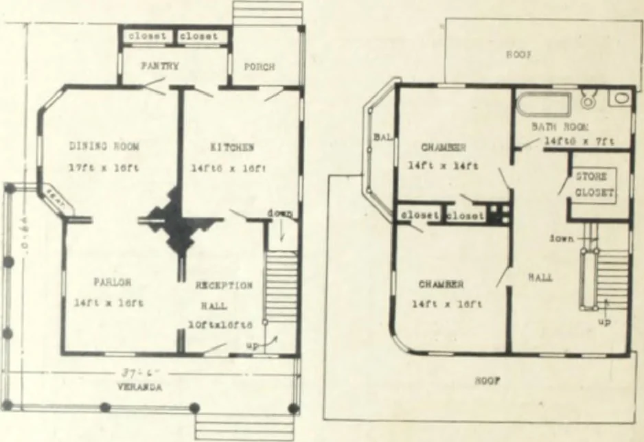 An illustration from Artistic homes / Herbert C. Chivers, architect., 1905, leaf 159