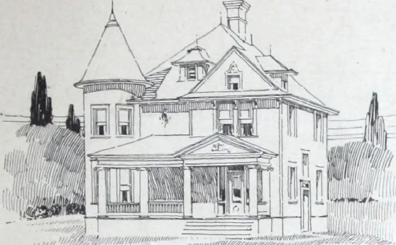 An illustration from Artistic homes / Herbert C. Chivers, architect., 1905, leaf 160