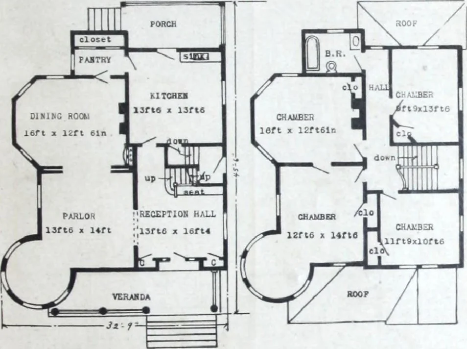 An illustration from Artistic homes / Herbert C. Chivers, architect., 1905, leaf 160