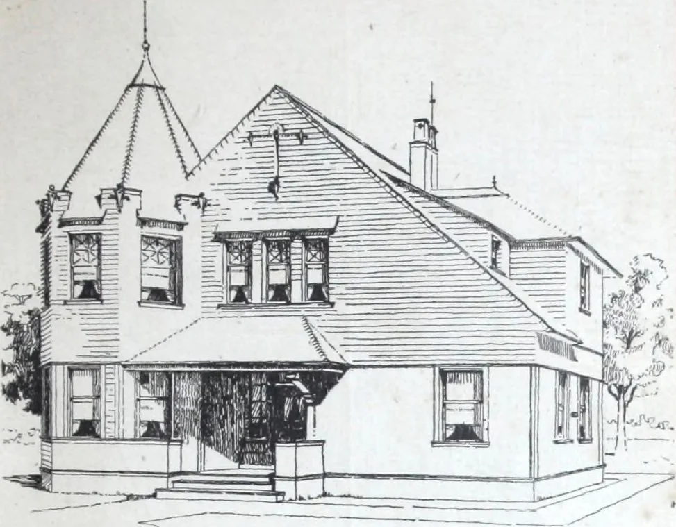 An illustration from Artistic homes / Herbert C. Chivers, architect., 1905, leaf 162