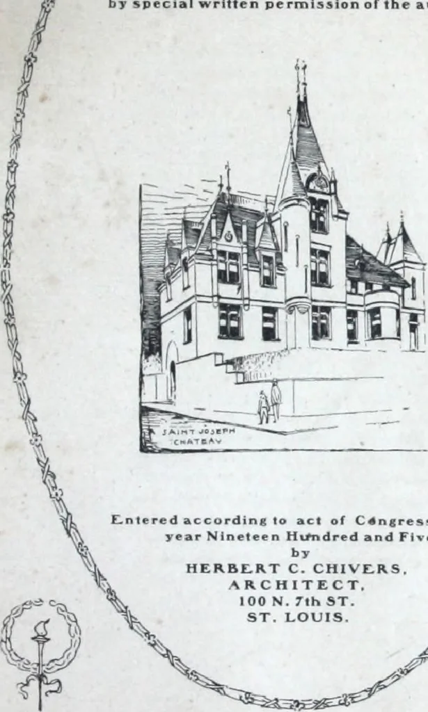An illustration from Artistic homes / Herbert C. Chivers, architect., 1905, leaf 2