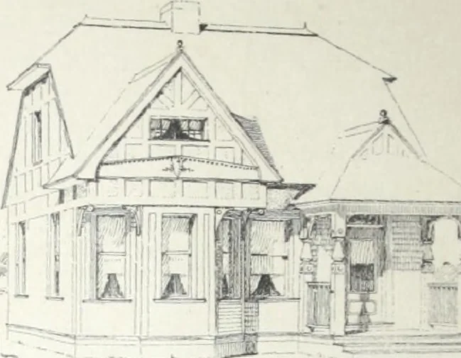 An illustration from Artistic homes / Herbert C. Chivers, architect., 1905, leaf 21