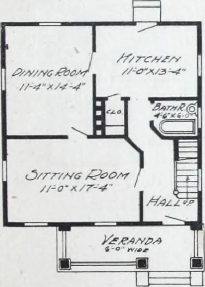 An illustration from Artistic homes / Herbert C. Chivers, architect., 1905, leaf 22