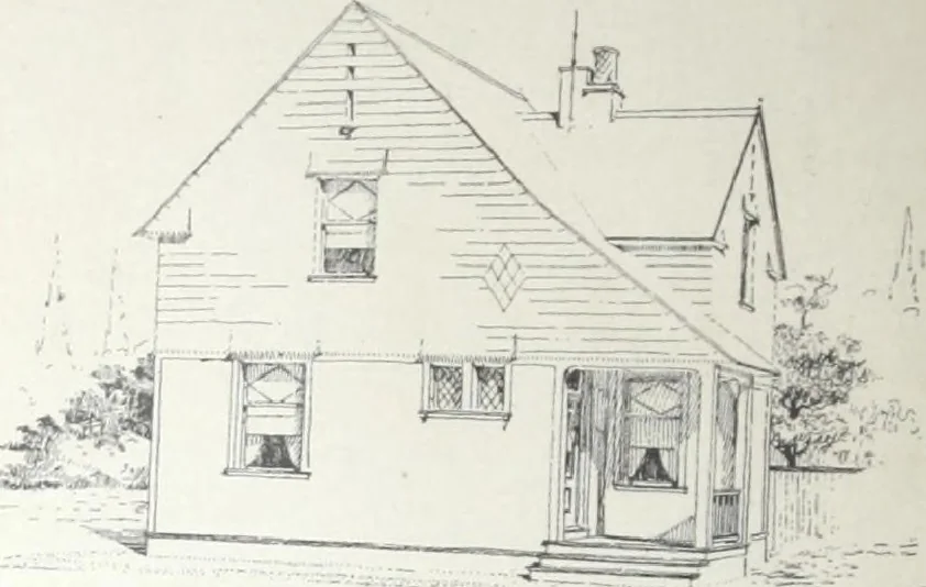 An illustration from Artistic homes / Herbert C. Chivers, architect., 1905, leaf 23