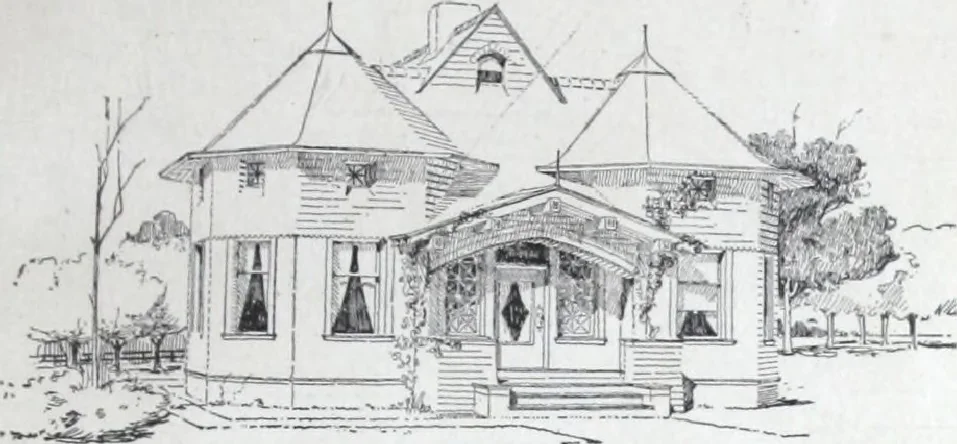 An illustration from Artistic homes / Herbert C. Chivers, architect., 1905, leaf 24