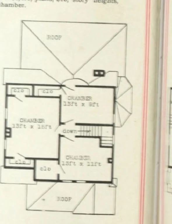 An illustration from Artistic homes / Herbert C. Chivers, architect., 1905, leaf 25