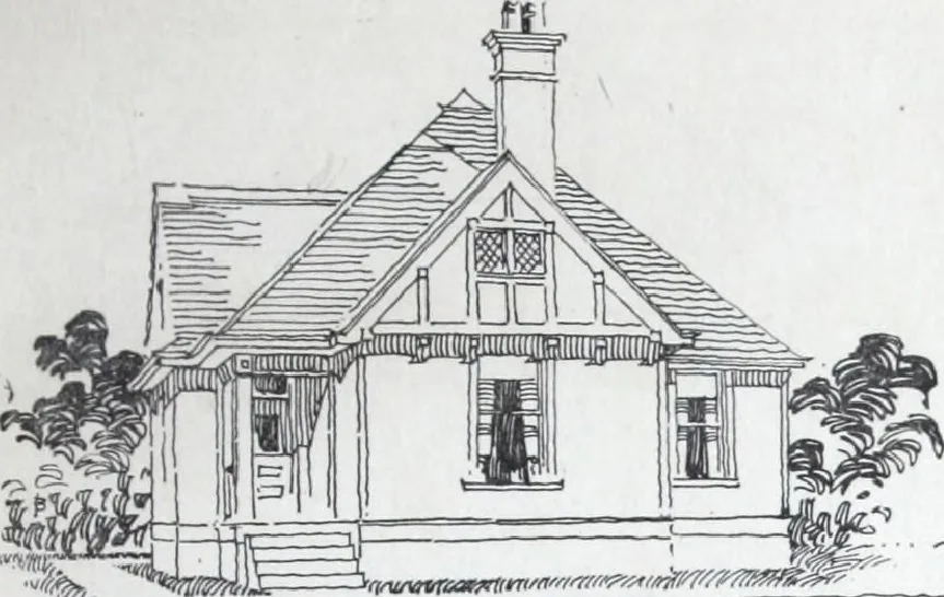 An illustration from Artistic homes / Herbert C. Chivers, architect., 1905, leaf 32