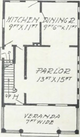 An illustration from Artistic homes / Herbert C. Chivers, architect., 1905, leaf 35