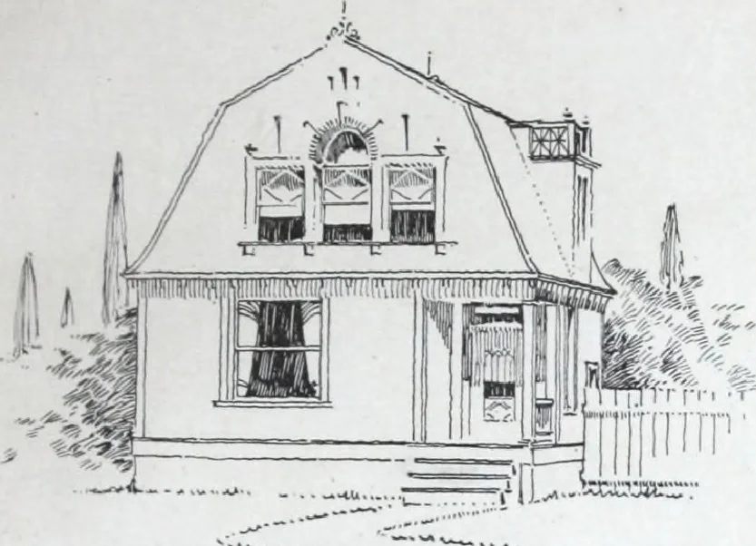 An illustration from Artistic homes / Herbert C. Chivers, architect., 1905, leaf 36
