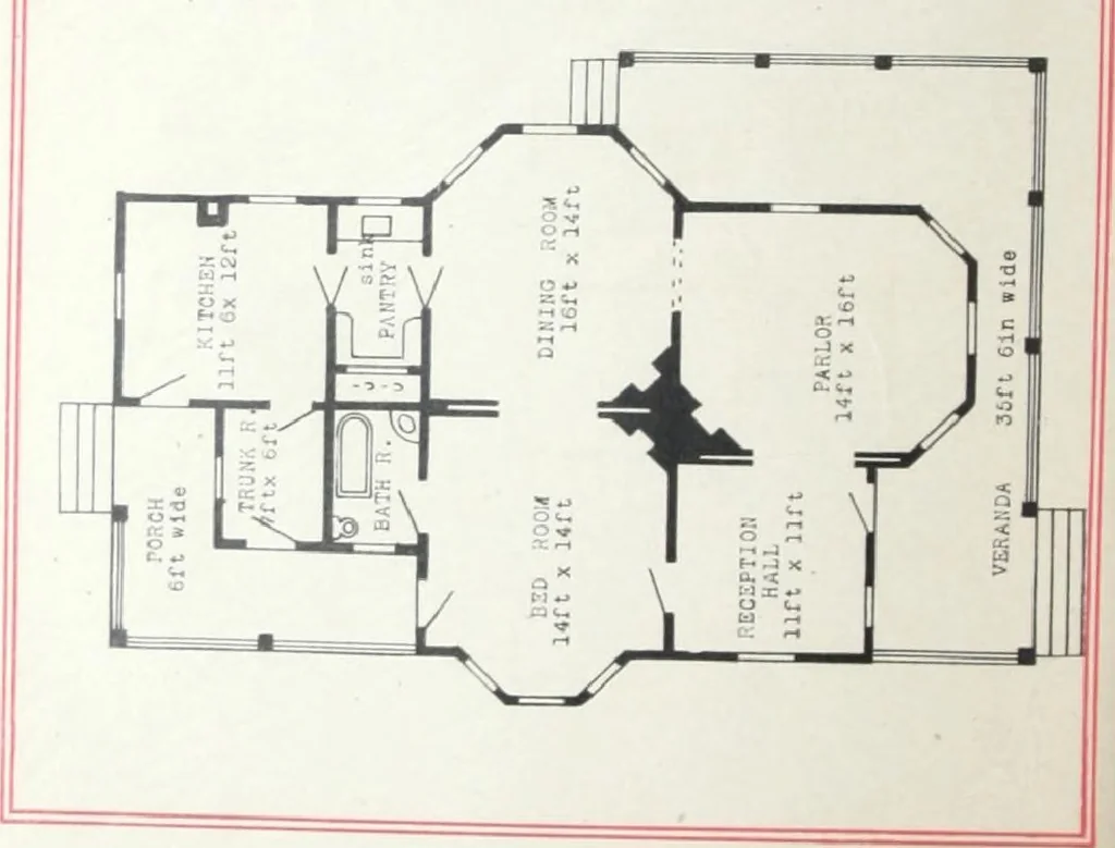 An illustration from Artistic homes / Herbert C. Chivers, architect., 1905, leaf 39