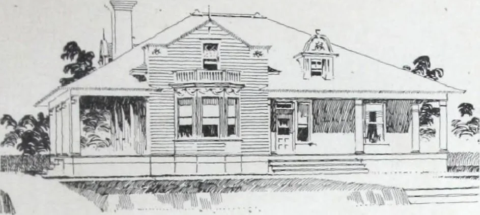 An illustration from Artistic homes / Herbert C. Chivers, architect., 1905, leaf 42