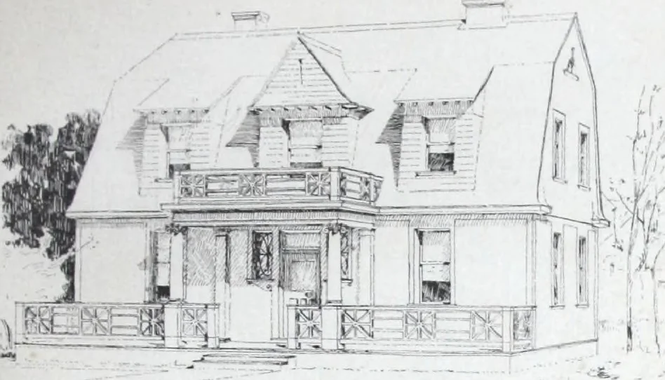 An illustration from Artistic homes / Herbert C. Chivers, architect., 1905, leaf 46