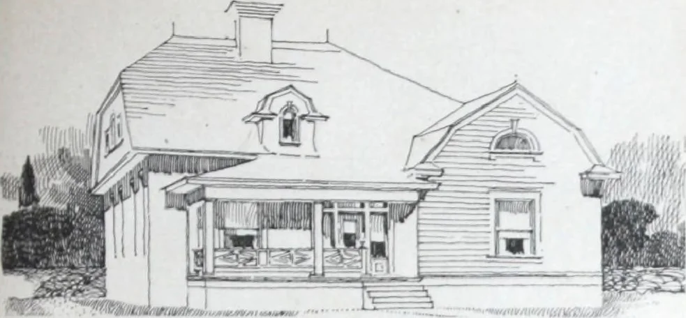 An illustration from Artistic homes / Herbert C. Chivers, architect., 1905, leaf 48