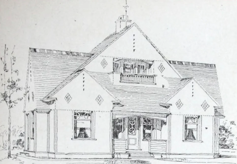 An illustration from Artistic homes / Herbert C. Chivers, architect., 1905, leaf 50