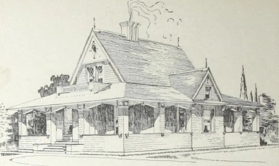 An illustration from Artistic homes / Herbert C. Chivers, architect., 1905, leaf 51